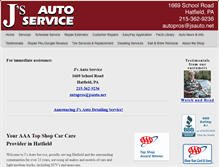 Tablet Screenshot of jsauto.net